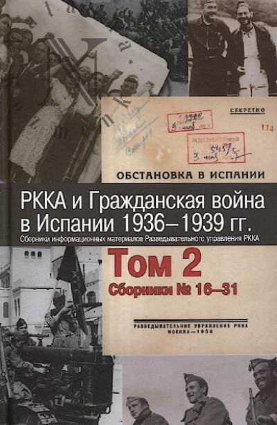 РККА и Гражданская война в Испании, 1936-1939 гг.
