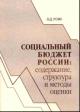 Роик В.Д. Социальный бюджет России: содержание, структура и методы оценки